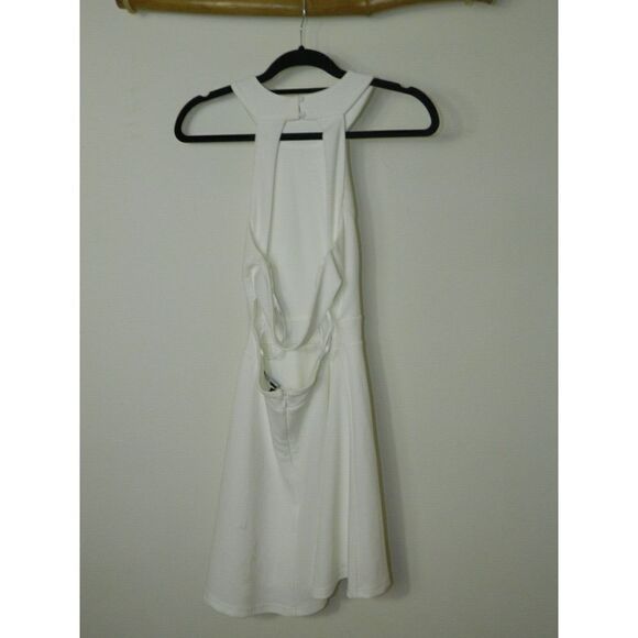 Lulus Keep Coming Back White Backless Skater Dress Small‎ - Picture 8 of 8